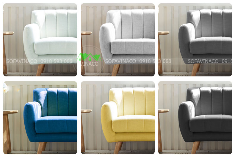 Mẫu ghế sofa đôi SPB-10 nhiều màu sắc với thiết kế nhỏ gọn năng động